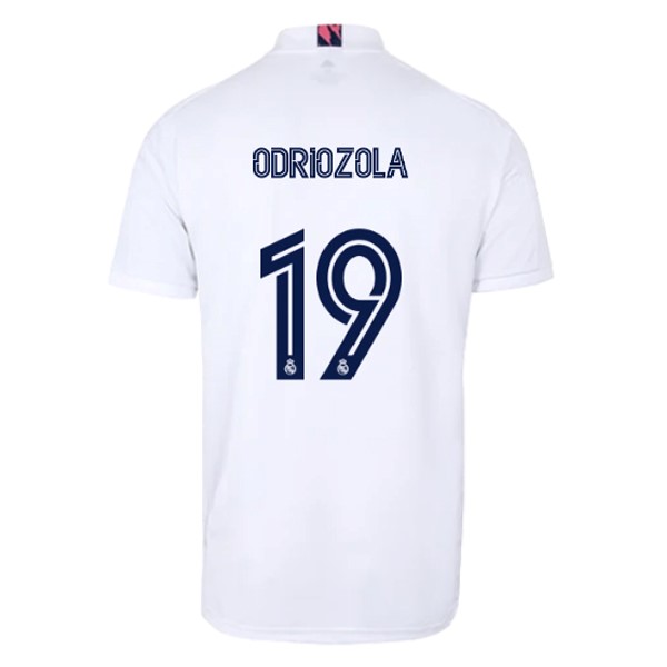Maglia Real Madrid 1ª NO.19 Odriozola 2020-2021 Bianco